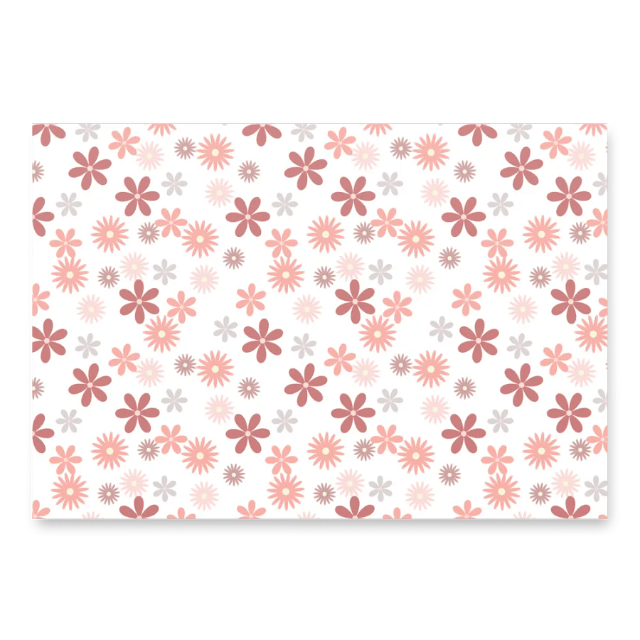 Pink Petals Wrapping Paper Set product image (1)