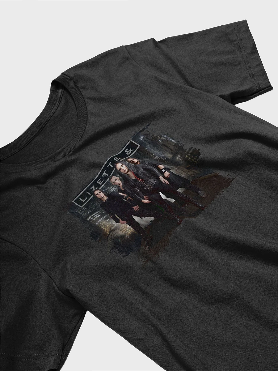 Lizette & band t-shirt. Print of the 