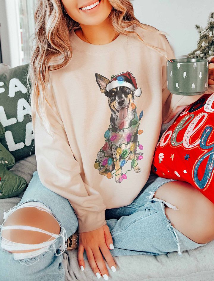 Funny Dog(Custom Design) Christmas Sweatshirt product image (20)