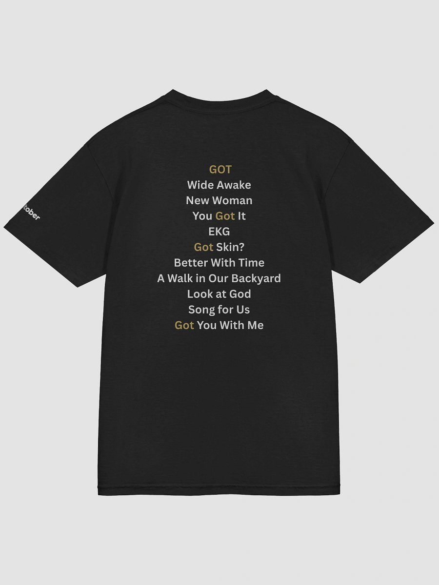 GOT Album Tee (black) product image (4)