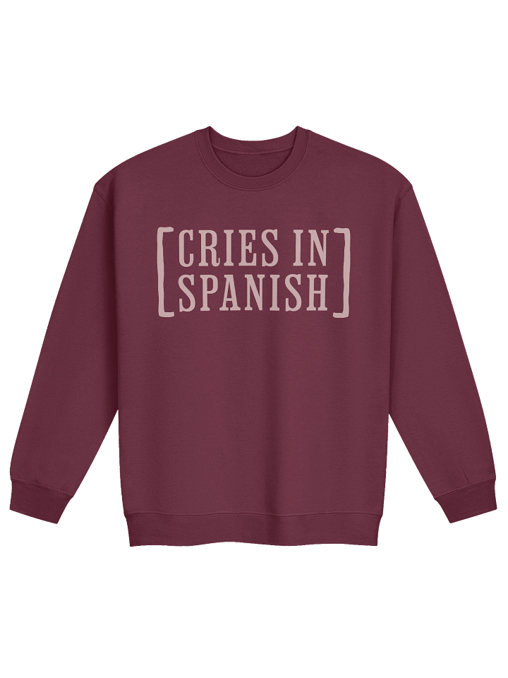 Cries in Spanish Sweatshirt product image (4)