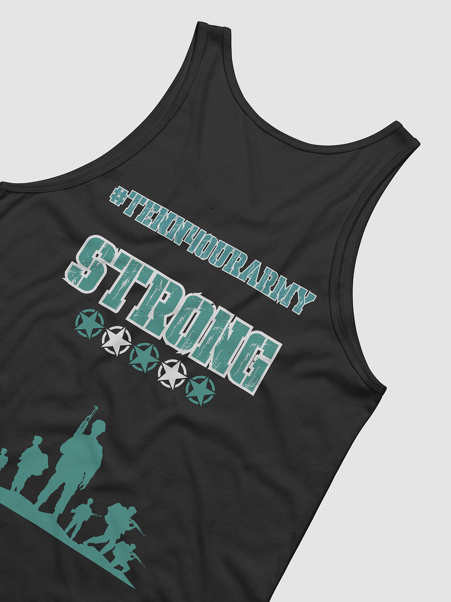#TeNN4OURARMY Tank - Teal & White product image (17)