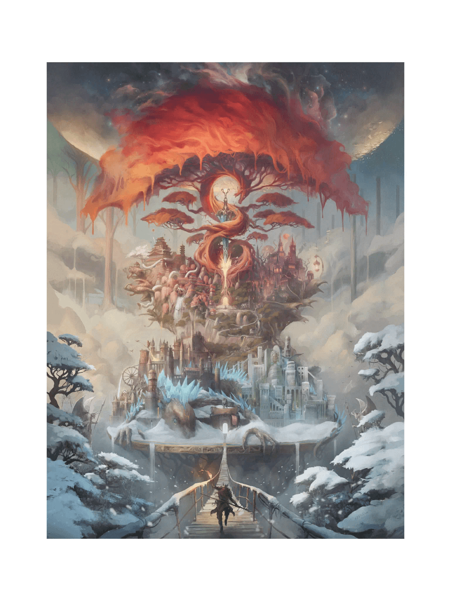 The Painted World [Poster] product image (1)