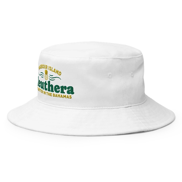 Harbour Island Eleuthera Bahamas Hat : It's Better In The Bahamas Pineapple Bucket Hat Embroidered product image (2)