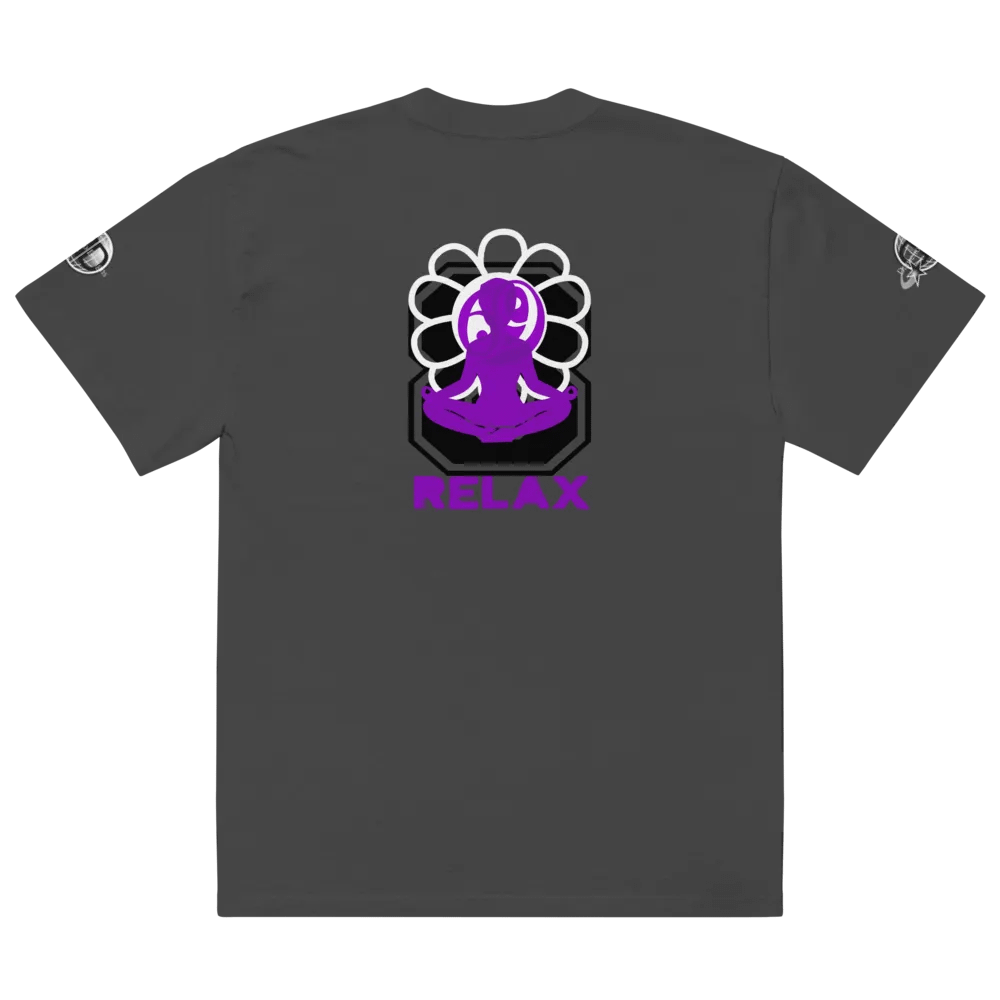 Zen Harmony Purple | Oversized Tee product image (6)