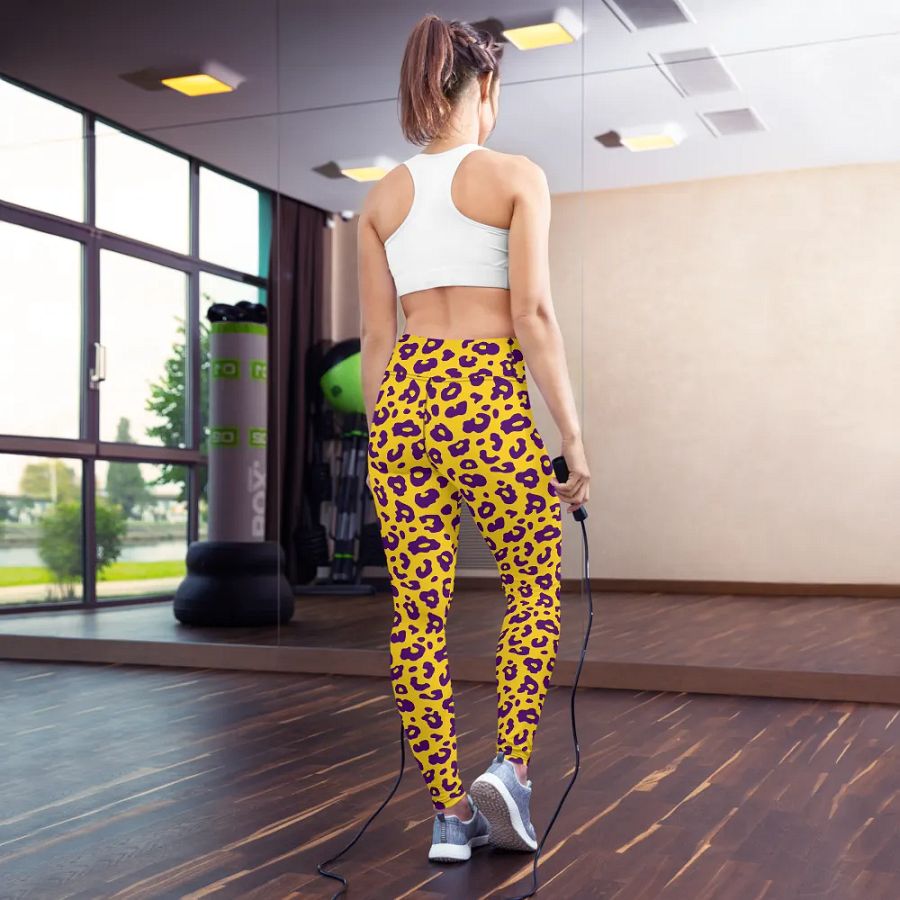 Wildcat Whispers Yoga Leggings product image (1)