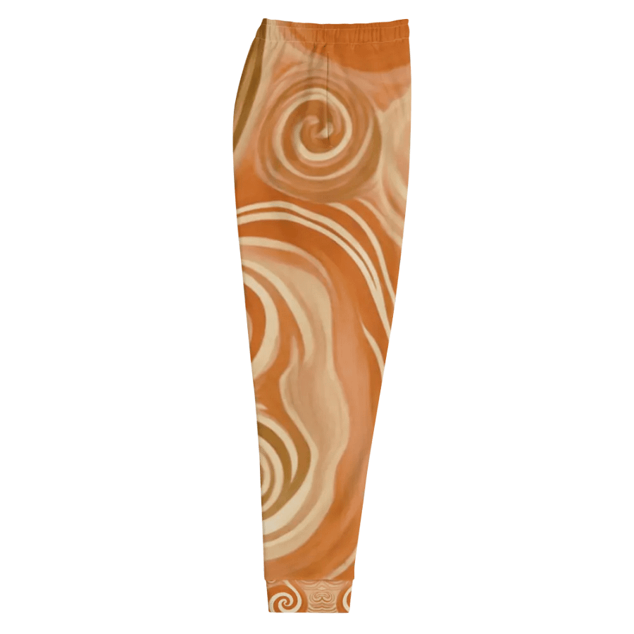 Funky Latte Liquid Tie-Dye Men's Joggers product image (9)