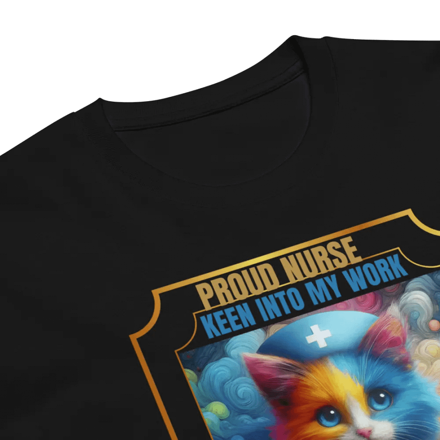 Whimsical Nurse Cat Unisex T-Shirt product image (8)