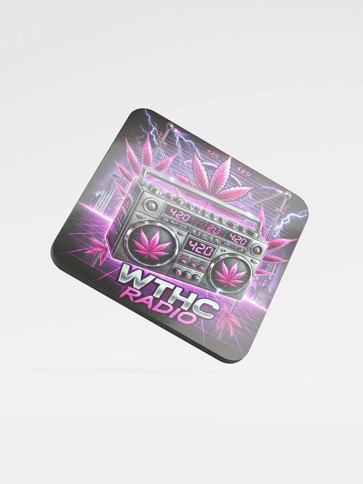 DA 420 Boombox Cork Coaster product image (1)