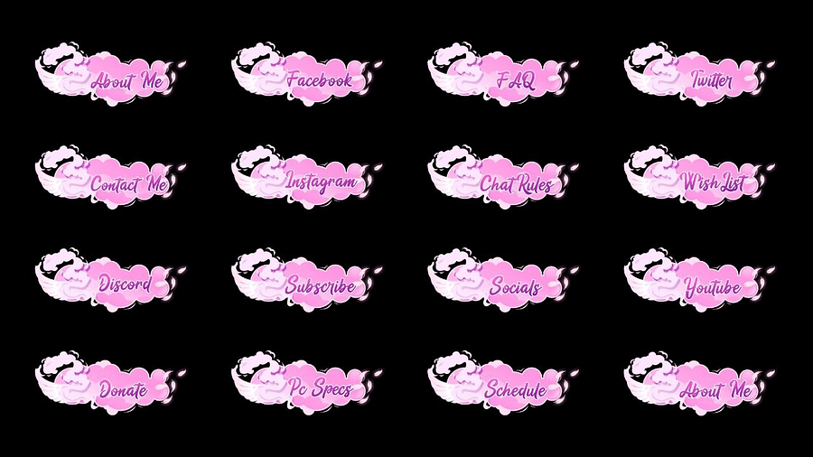 Pastel Angel Twitch Panels product image (2)