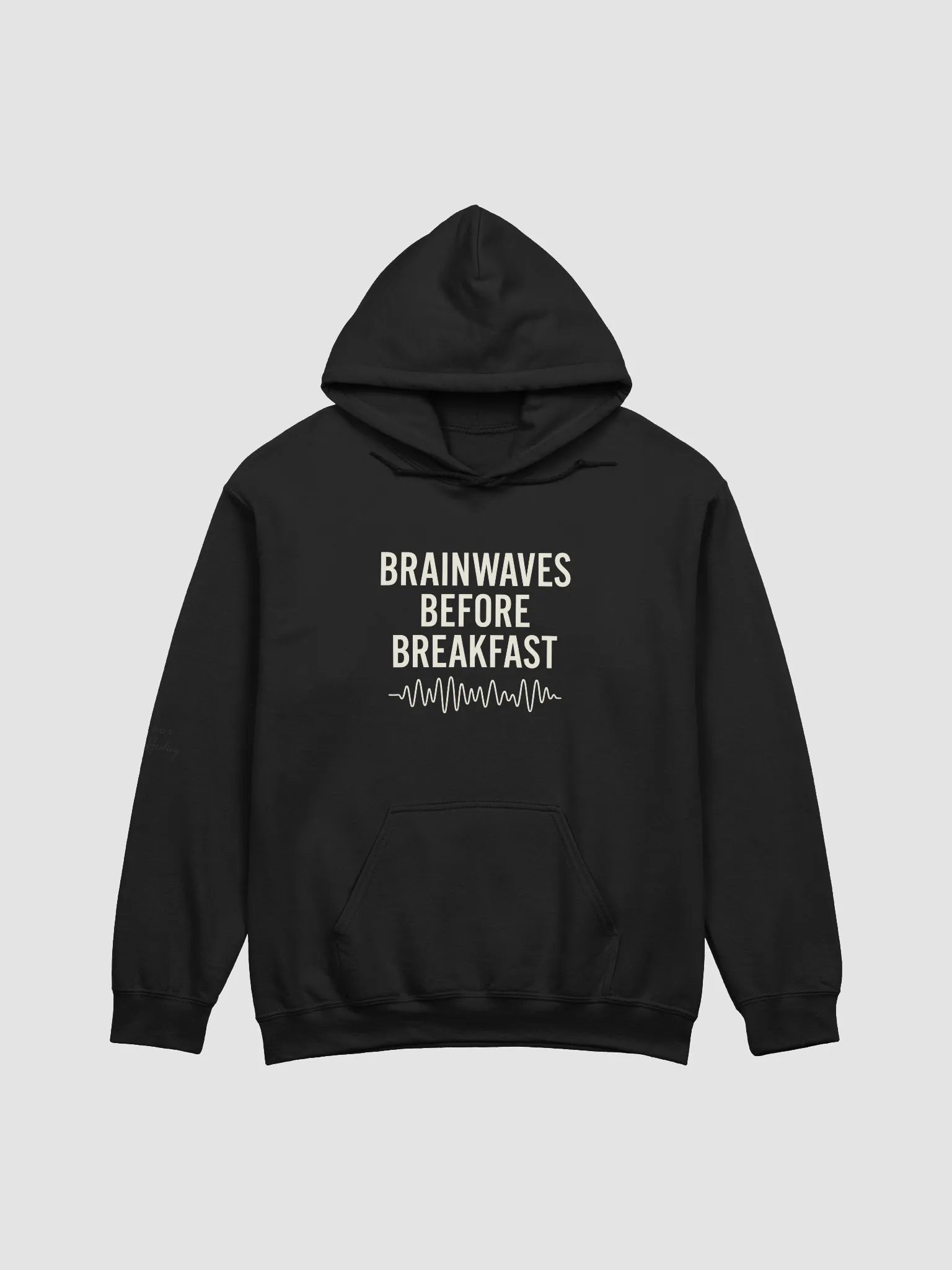 Brainwaves Before Breakfast – Premium Printed/Embroidered Hoodie product image (2)