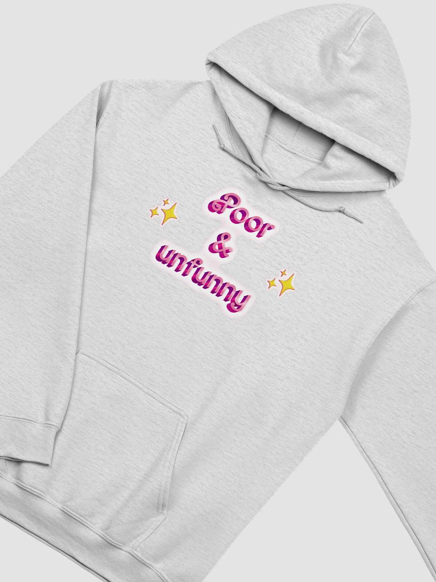 poor & unfunny Pastel Unisex Hoodie product image (3)