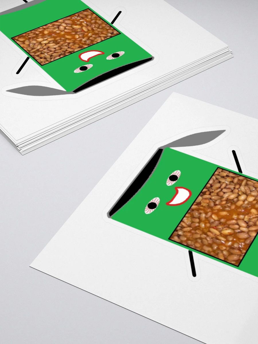 Can-A-Beans Kiss Cut Sticker product image (4)