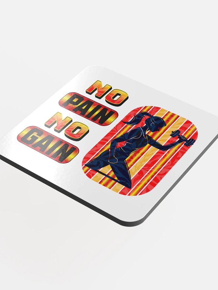No Pain No Gain Coaster Set product image (1)