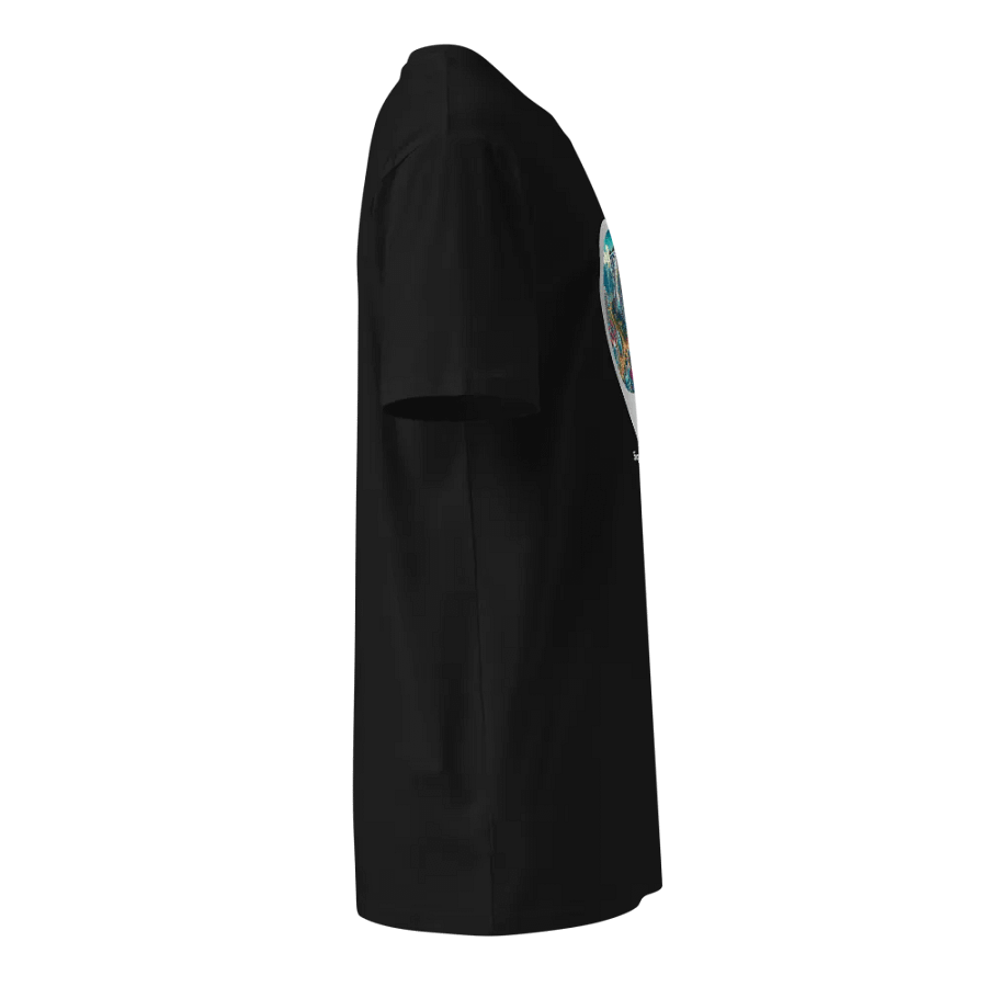 Futuristic Cityscape Unisex T-Shirt | AI Design: Singapore Skyline product image (4)