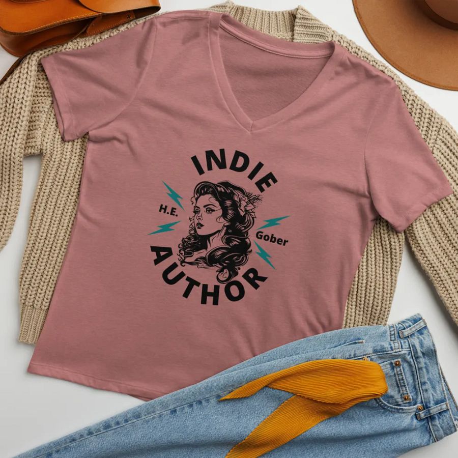 Indie Author V-Neck product image (8)