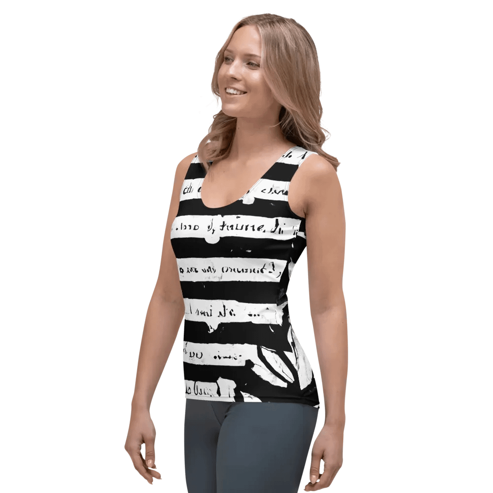 Bloom and Words Women's Tank Top product image (3)