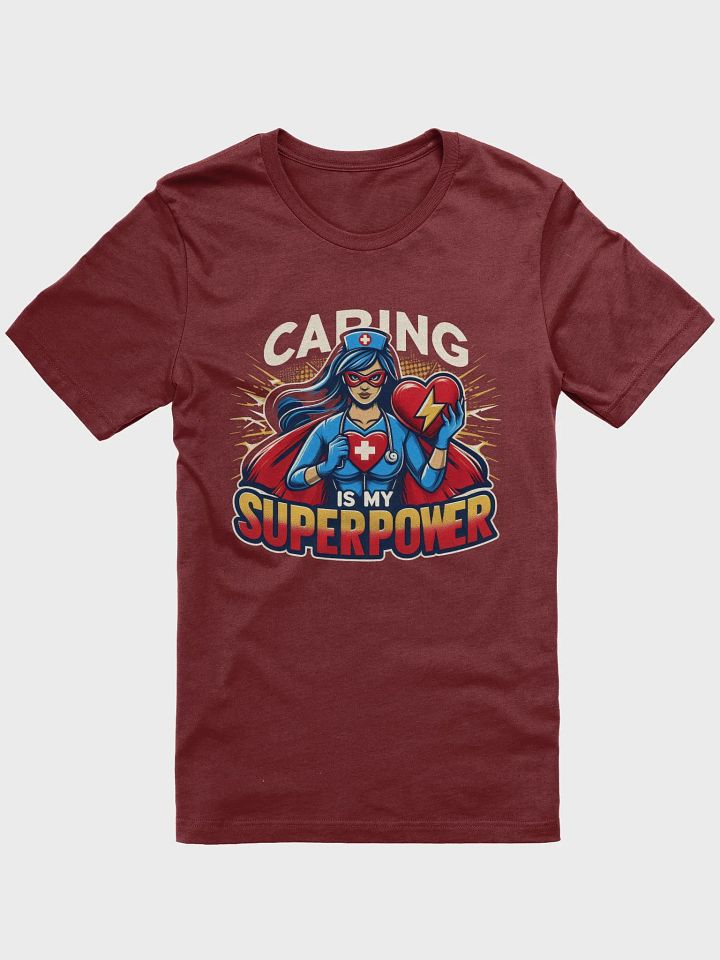 Caring Superhero Heart T-Shirt product image (7)