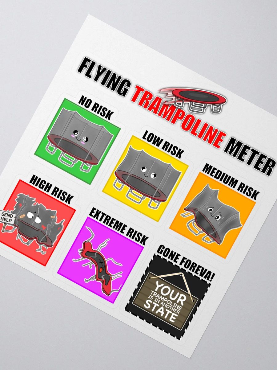 Flying Trampoline Sticker product image (2)