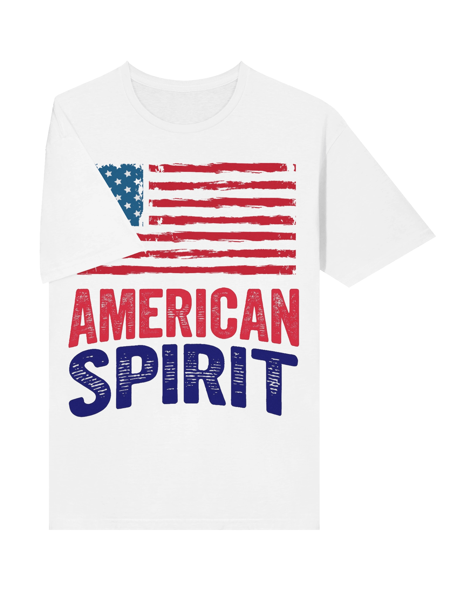 American Spirit – Vintage USA Flag Patriotic T-Shirt product image (91)