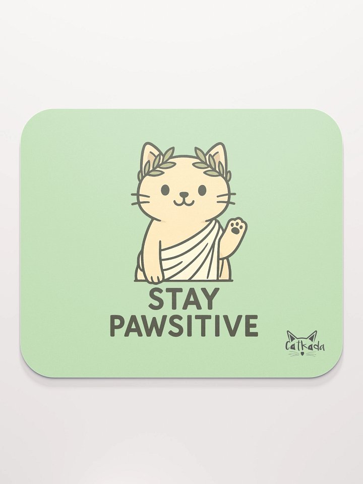STAY PAWSITIVE MOUSEPAD product image (2)