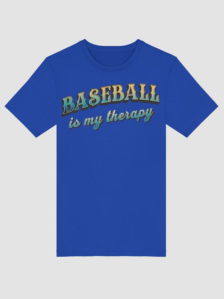 Baseball Is My Therapy Vibes T-Shirt product image (9)