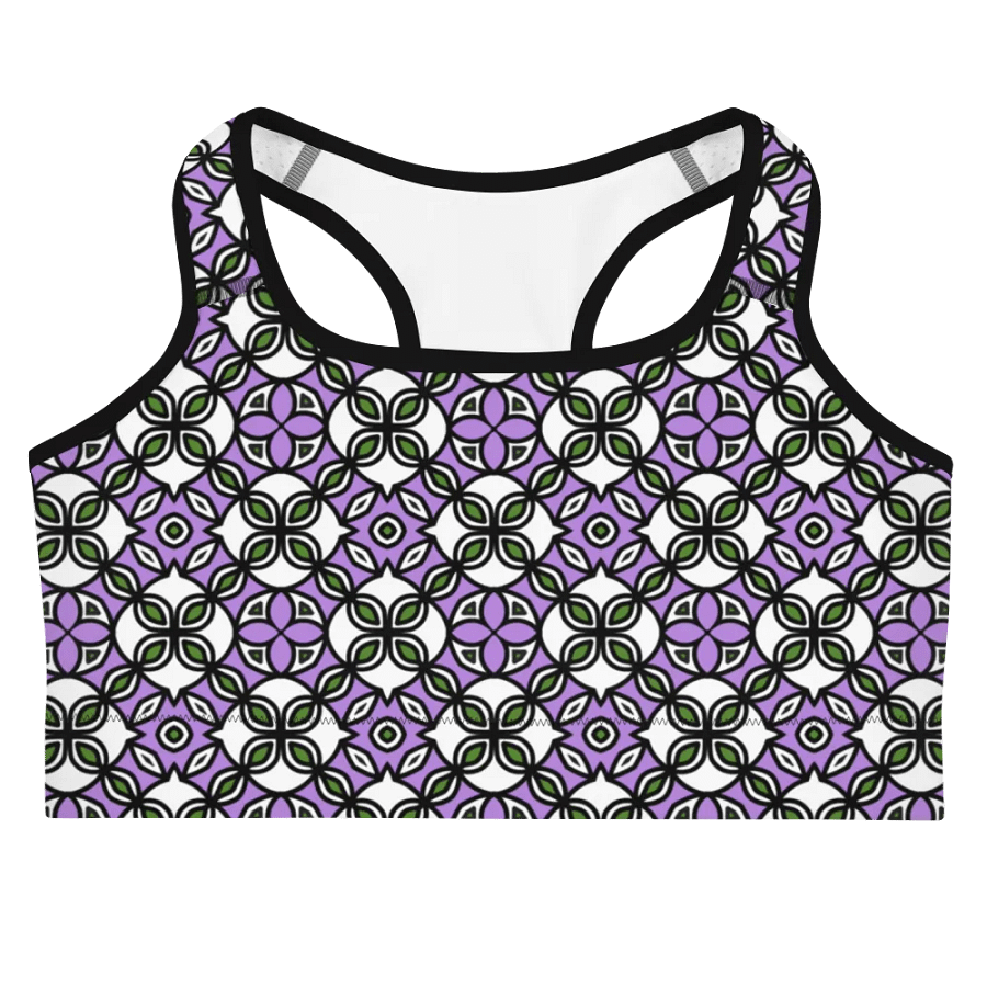 Gender Queer Abstract (1) - Sports Bra product image (3)