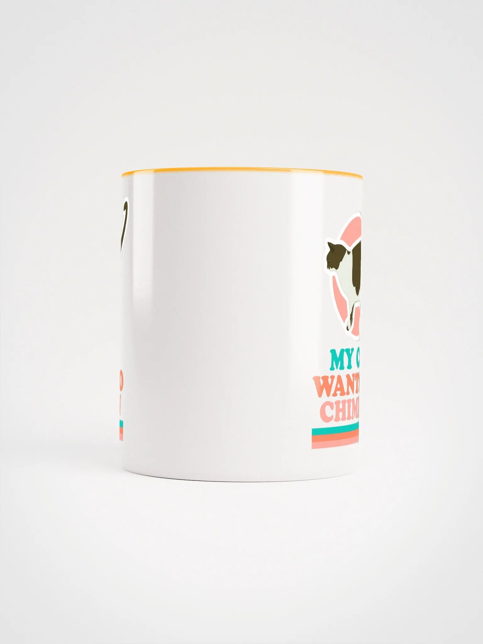 Cat Chime - Mug with Color Inside product image (5)