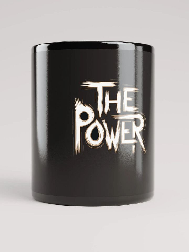 The Power Black Glossy Mug product image (1)