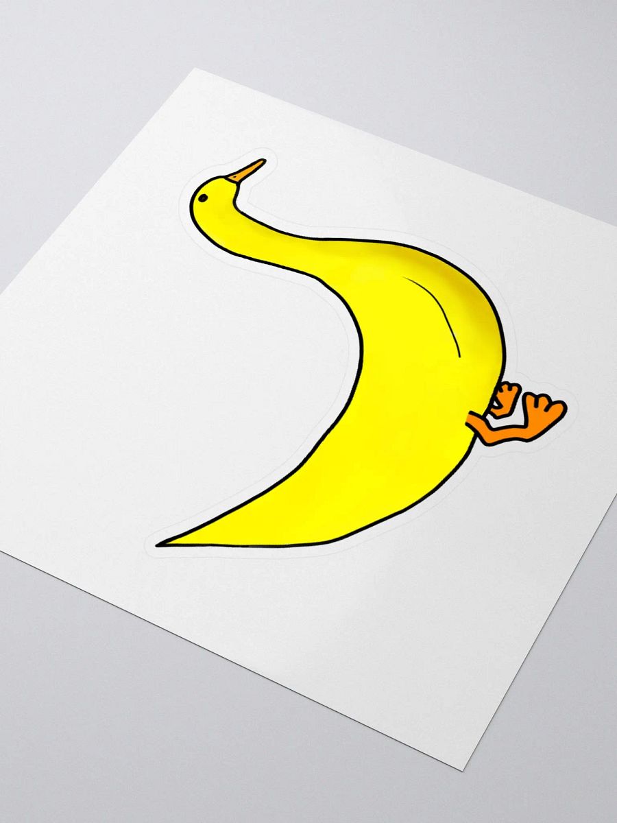 Banana-duck sticker product image (3)