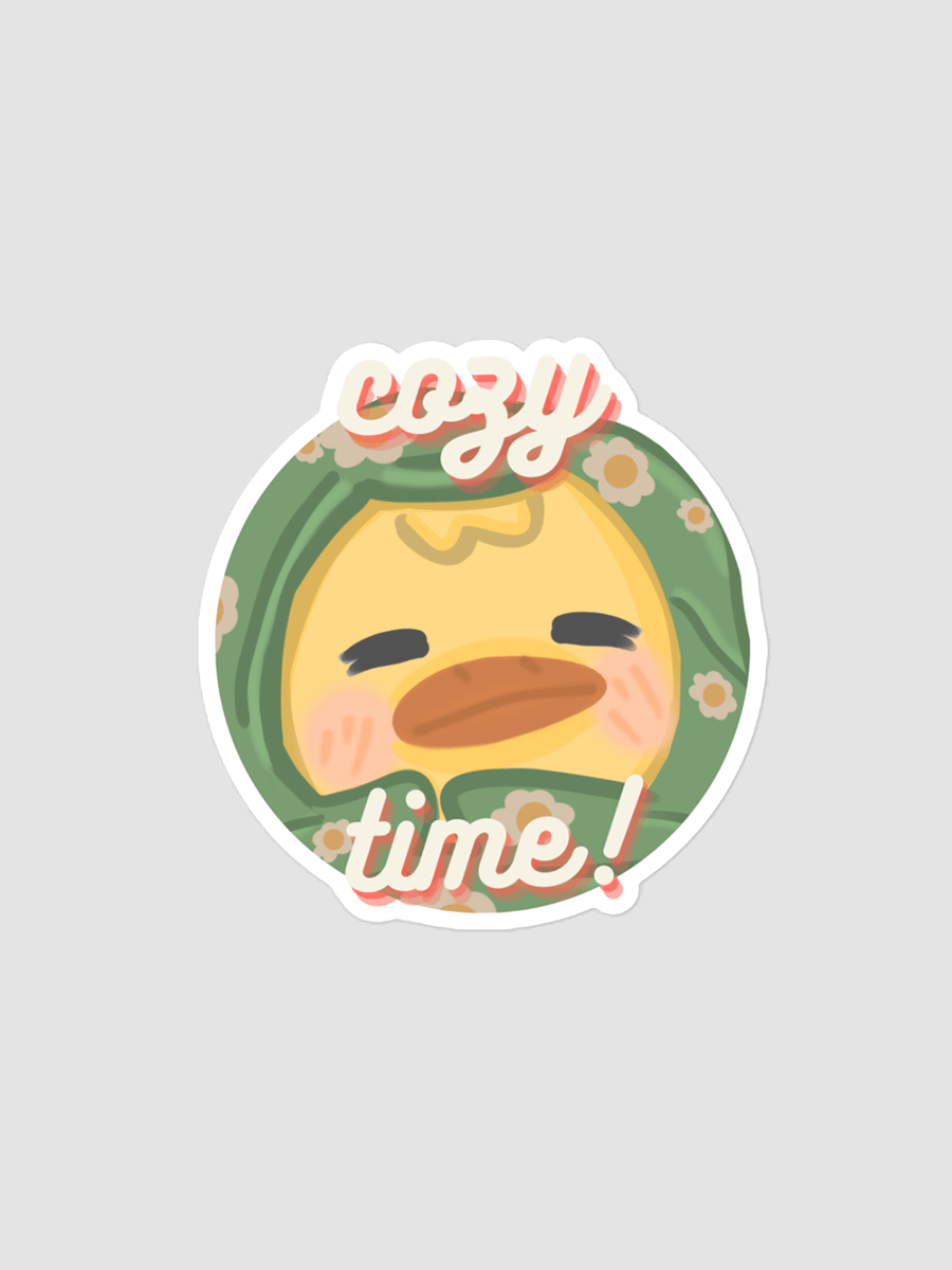 Cozy time sticker! product image (1)