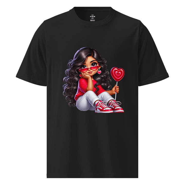 Heartfelt Pop Art Athletic T-Shirt product image (1)