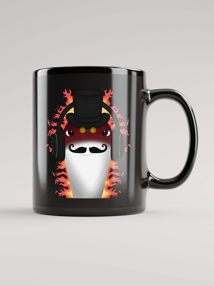 Bruce The Shark Black Glossy Mug product image (1)
