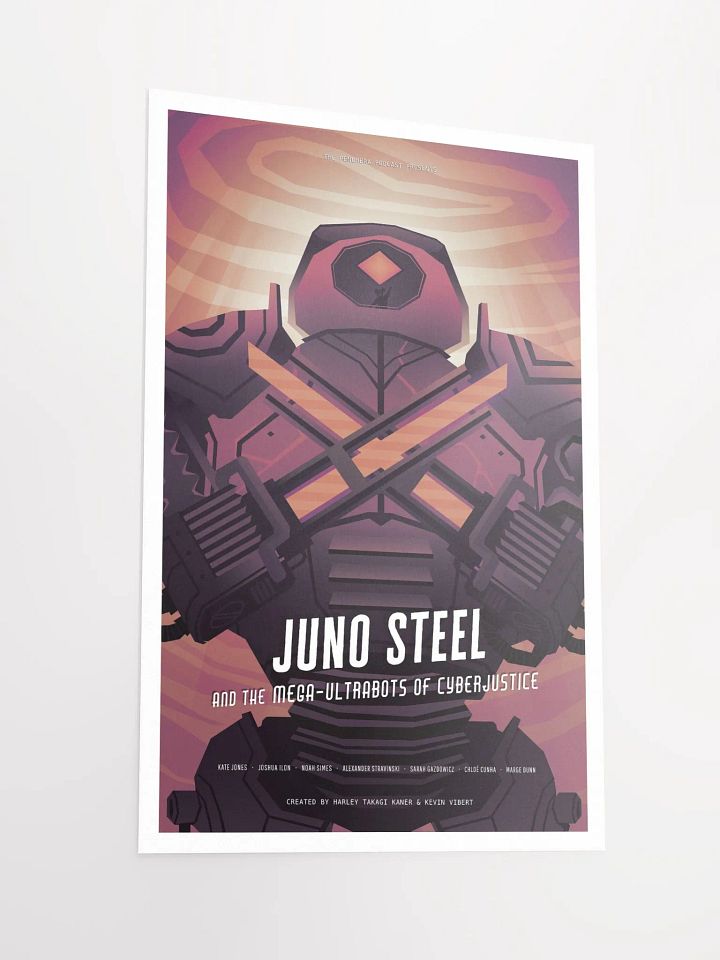 Juno Steel and the Mega-Ultrabots of Cyberjustice Poster product image (2)