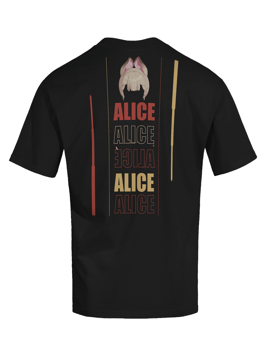 Alice Oversized Premium Heavyweight T-Shirt Front and Back print Zenless Zone Zero product image (32)