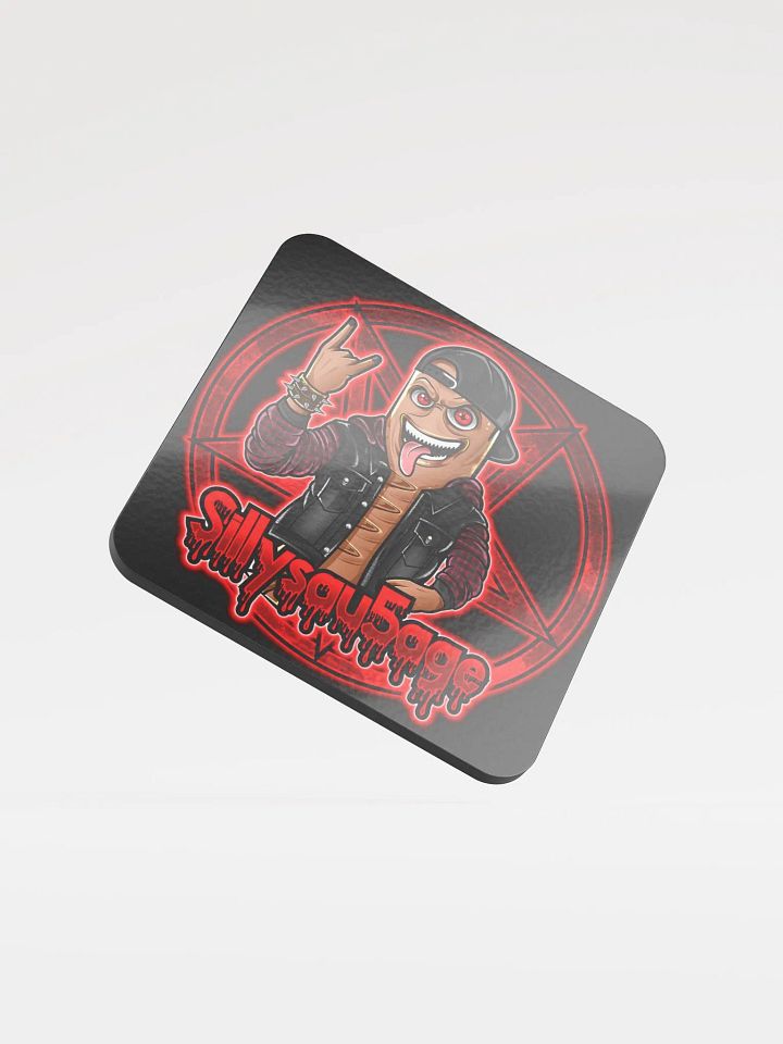Sillysau5age Cork Coaster product image (1)