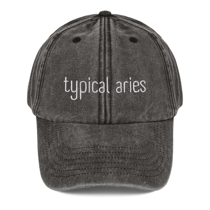 Typical Aries Vintage Wash Dad Hat product image (1)