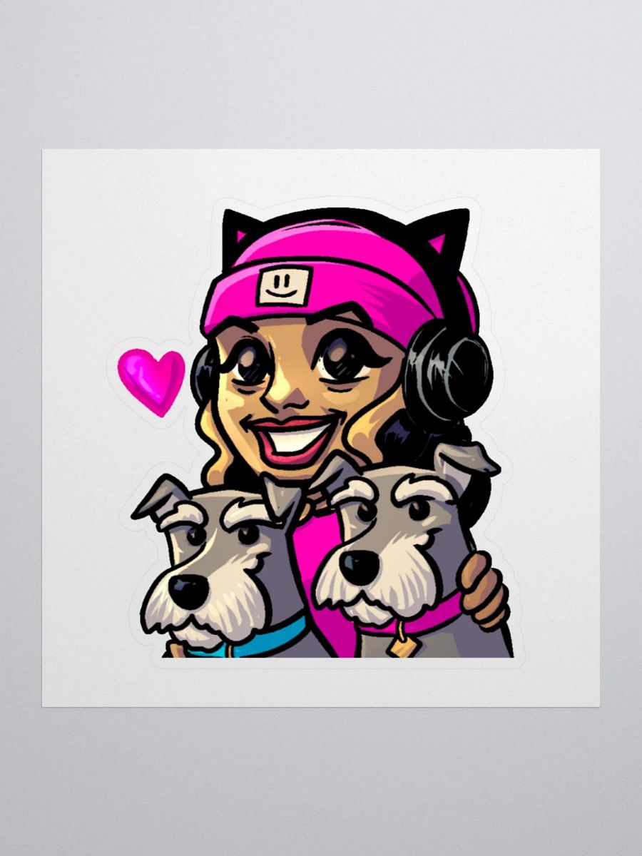 Sassy Paws Kiss Cut Stickers product image (1)