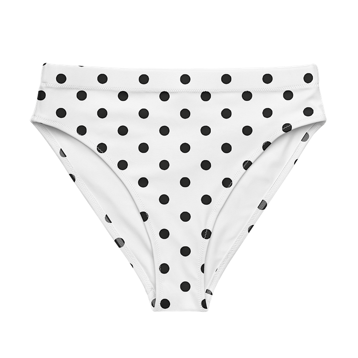 Polka Dot Paradise High-Waisted Bikini Bottoms product image (1)