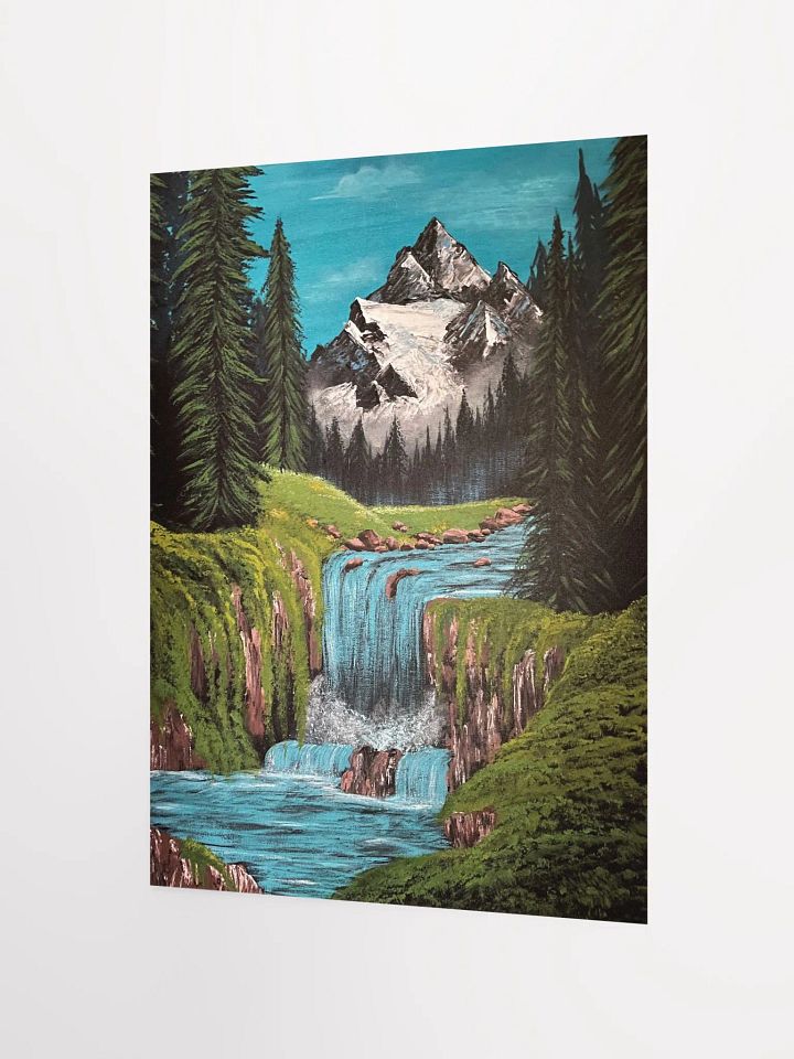 Valley Waterfall Print product image (2)