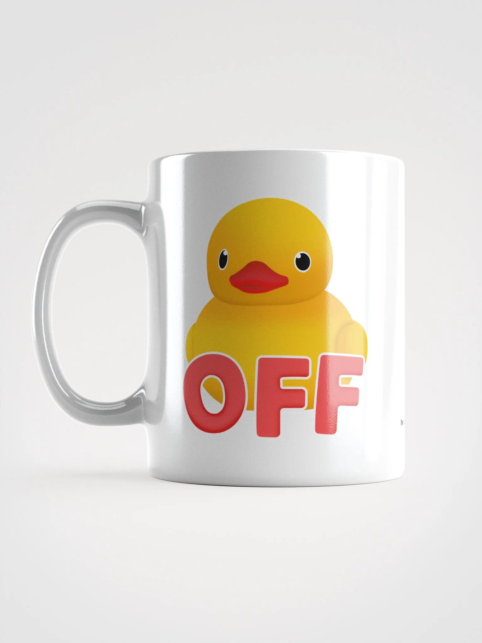 Duck off white mug 11oz product image (16)