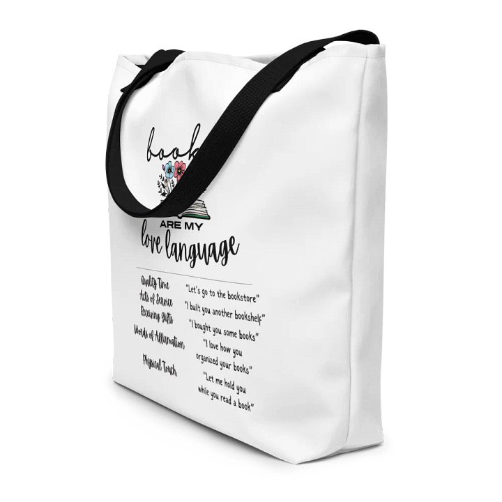 Love Language Tote product image (2)
