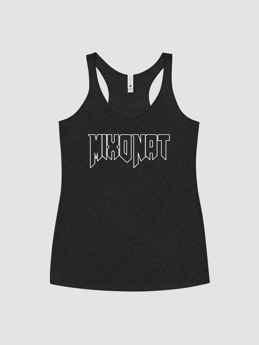MixoNat Outline Next Level Ladies Triblend Racerback Tank product image (1)