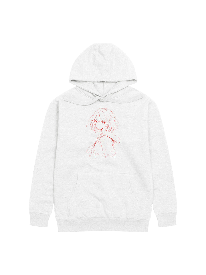 Minimalistic Anime Front Printed Hoodie product image (1)