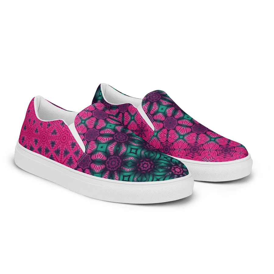 Fractal Blossom Slip-Ons product image (6)