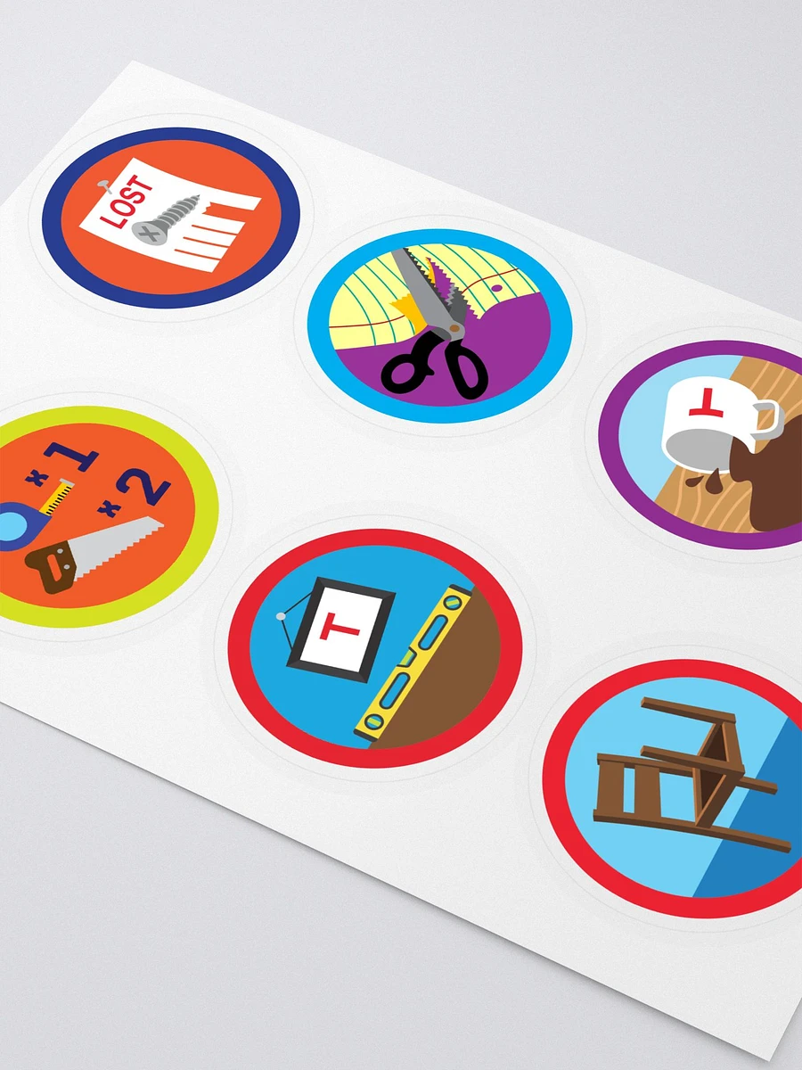 Everyday Whups (de)Merit Sticker Sheet product image (3)