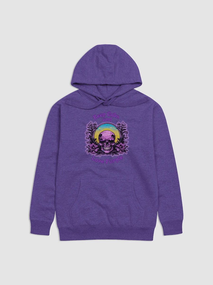 Purple Skull Love premium Hoodie product image (3)