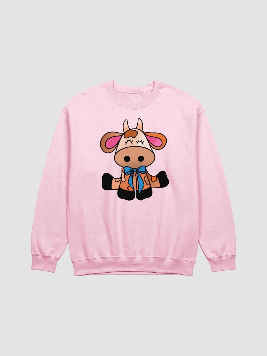 Orange Kawaii Cow Sweatshirt product image (2)