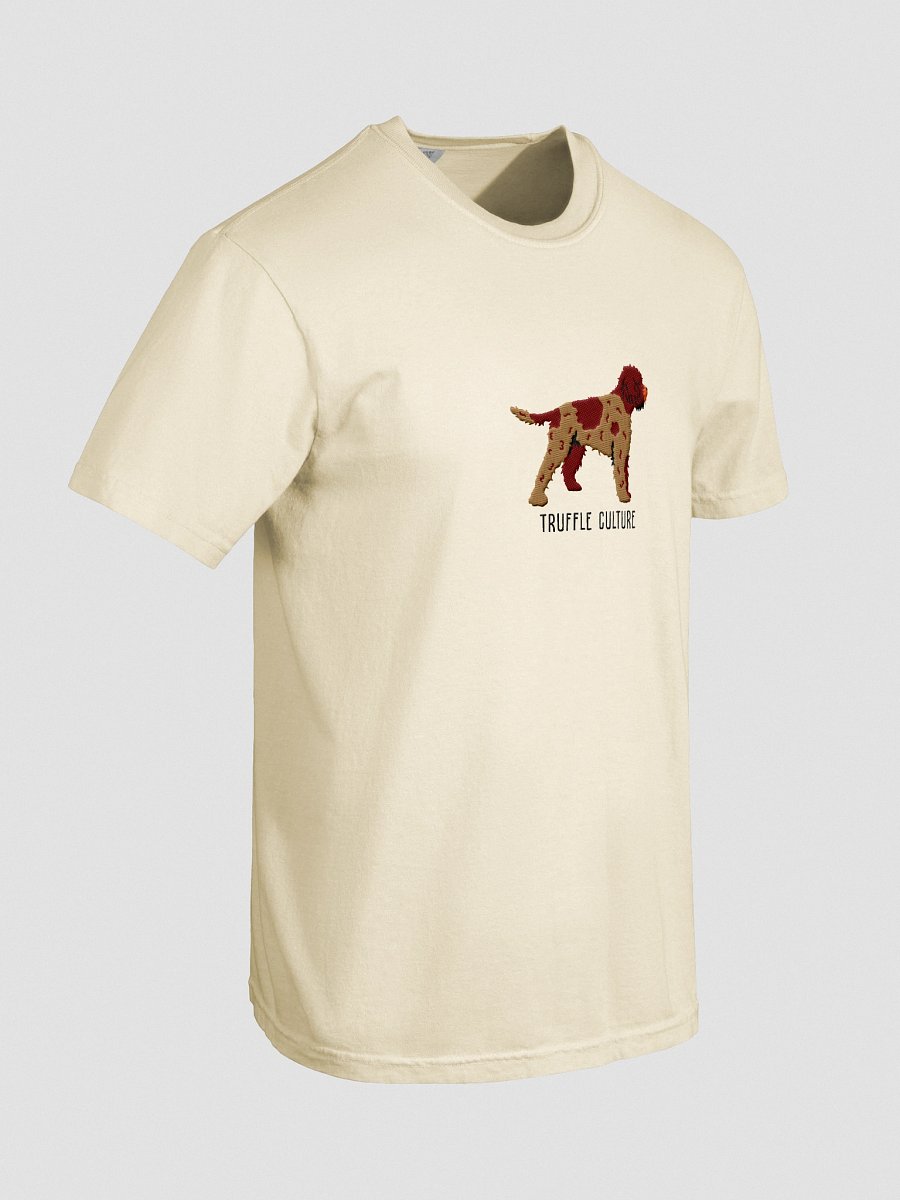 Truffle Culture T-Shirt(Embroidered) of a Lagotto Romagnolo(Liver Roan) product image (58)