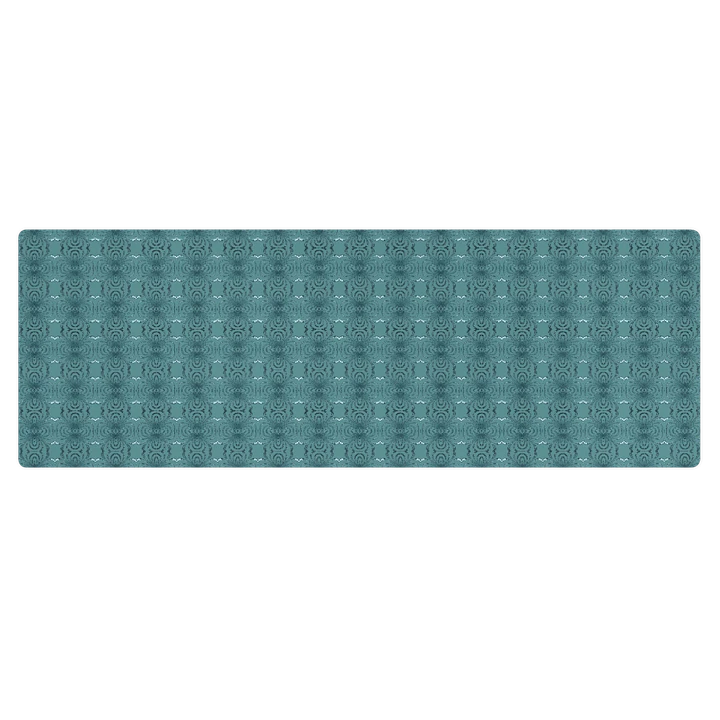 Elegant blue 4 Yoga mat product image (2)